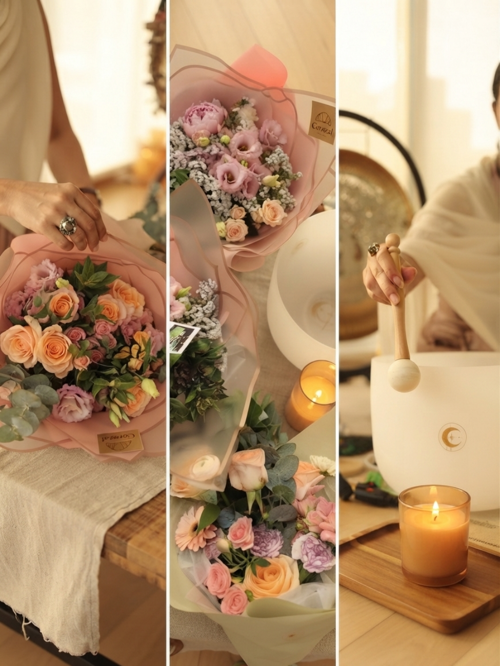 Sound Meditation + Bouquet Creation